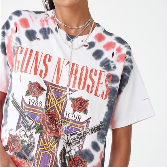 GUNS N ROSES TIE DYE T-SHIRT - Picture 5 of 5